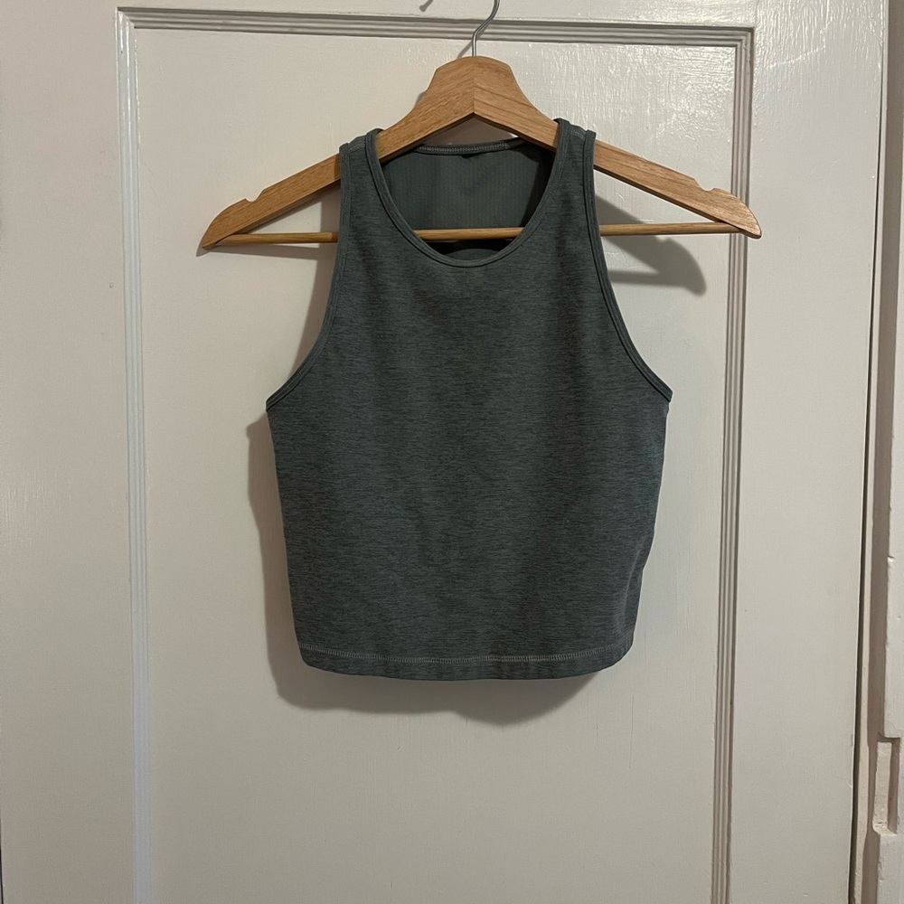 Vuori Elevation Plyo Tank in Stormy Heather